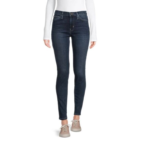 NWT Hudson Jeans Blair Super Skinny Ankle High Rise Jeans Raw Dog Hem. MSRP 215 - Picture 2 of 5